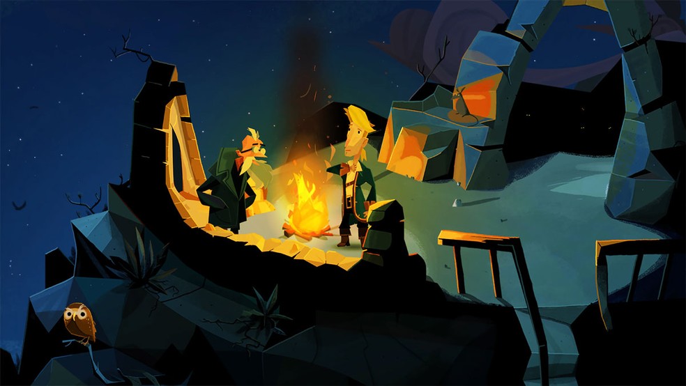 Return to Monkey Island traz o retorno do pirata Guybrush Threepwood em uma nova aventura do criador original da série, Ron Gilbert — Foto: Reprodução/PlayStation Store