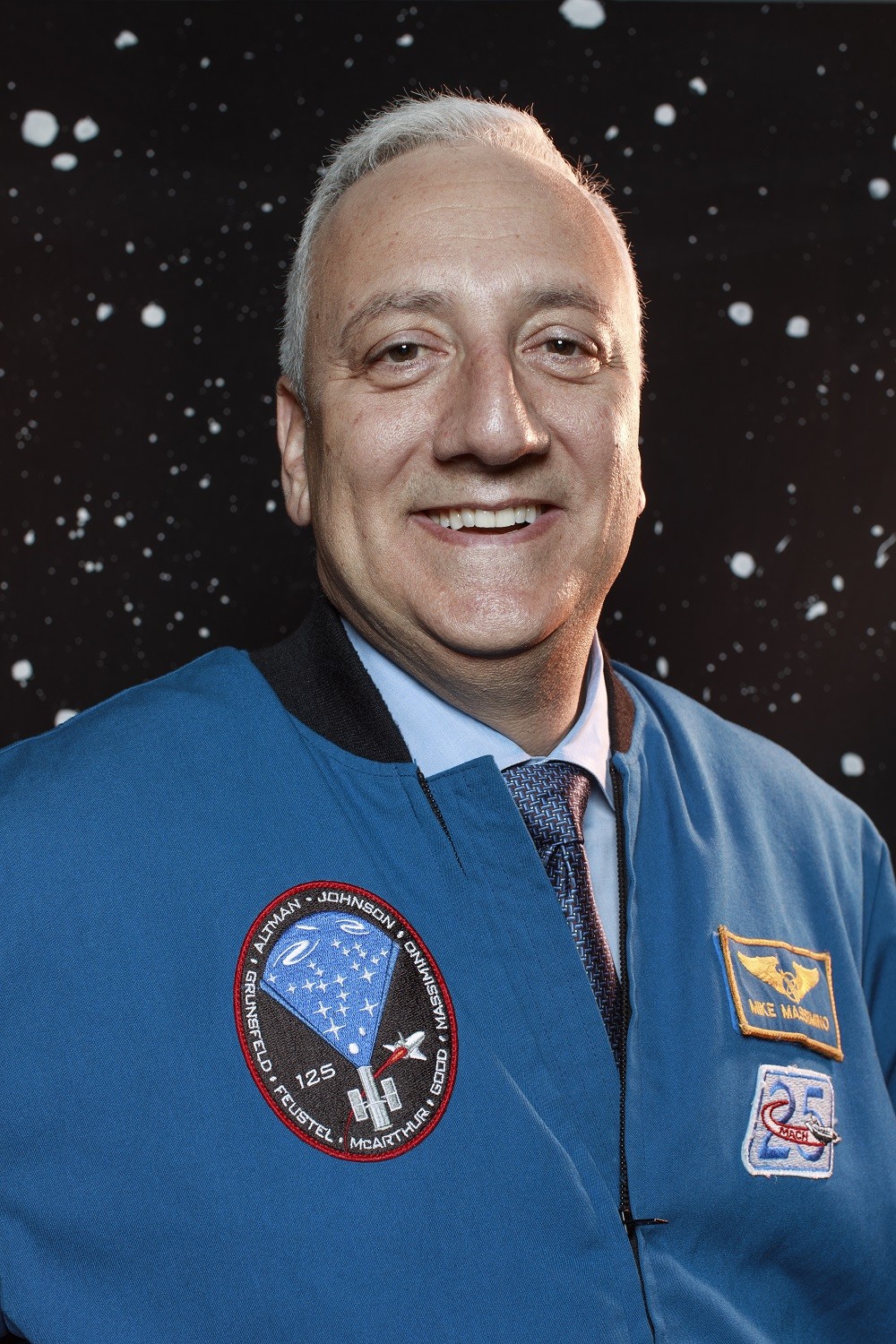 Massimino participou de duas missões da Nasa para manutenção do Hubble, em 2002 e 2009 (Foto: Julia Rodrigues)