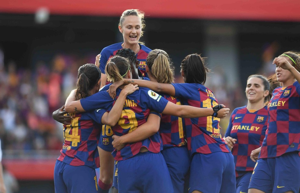 Barcelona Humilha O Real Madrid Tacon Na Abertura Do Espanhol Feminino 9 A 1 Veja Os Gols Futebol Internacional Ge