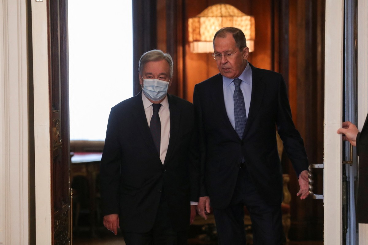 En Moscú, el secretario general de la ONU pide un alto el fuego inmediato |  Globalismo