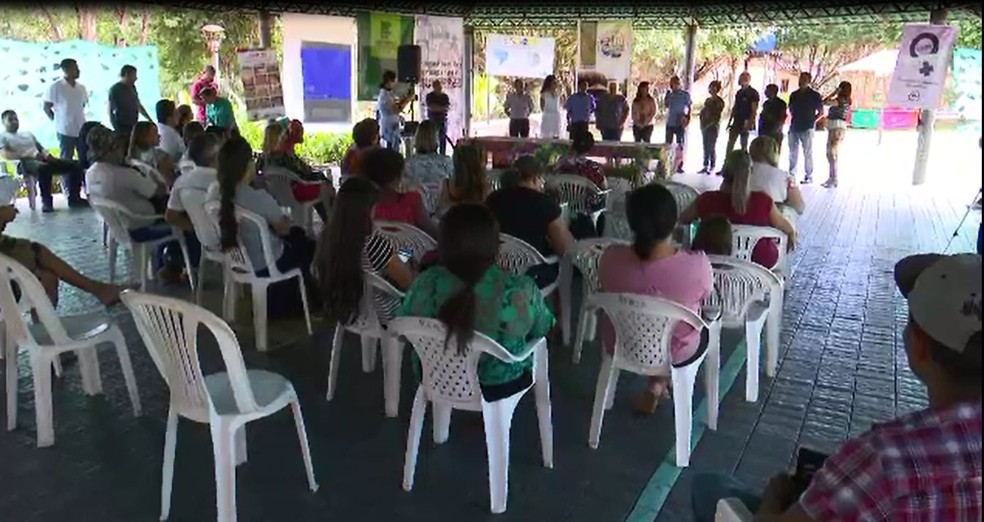 Seminário debateu questões sobre a preservação da água na Amazônia (Foto: Reprodução)