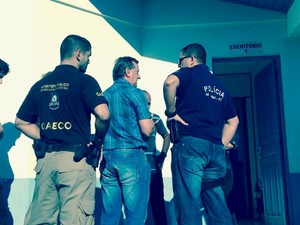 Operação Leite Compensado prende uma pessoa em Condor, RS (Foto: Divulgação/Ministério Público)