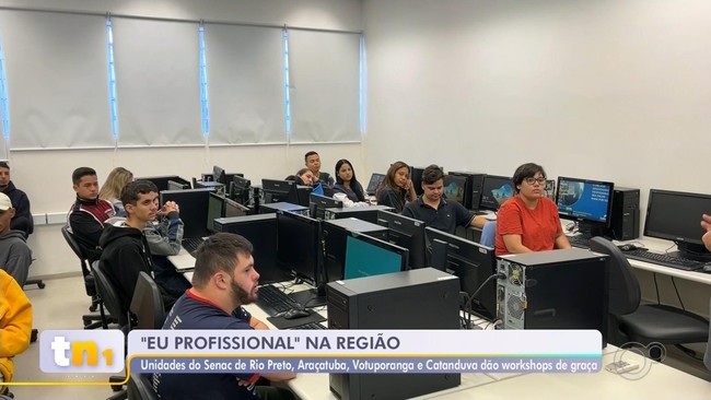 'Eu Profissional' oferece workshops de graça em cidades da região