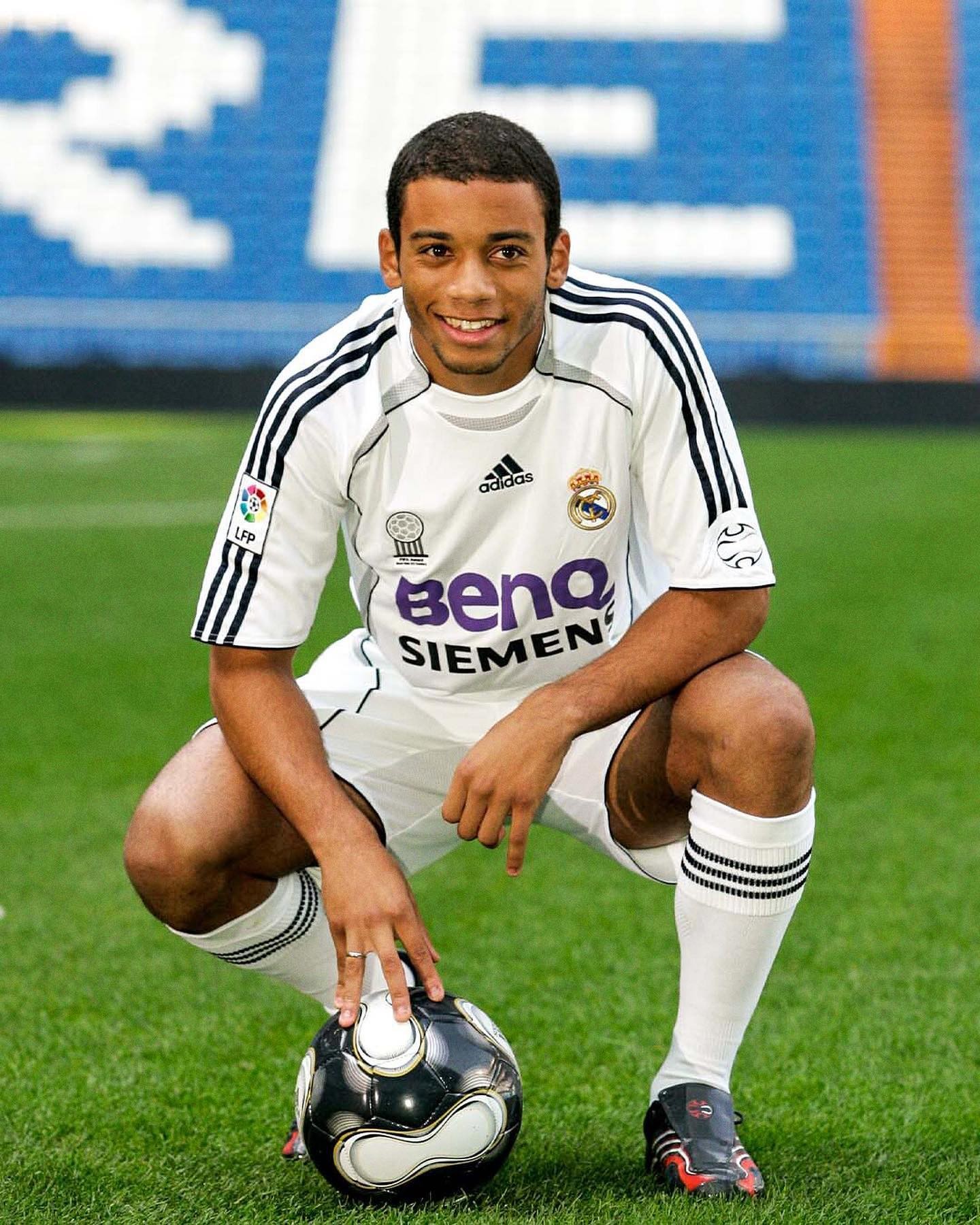 Lateral chegou ao Real Madrid em 2007 aos 18 anos — Foto: Reprodução