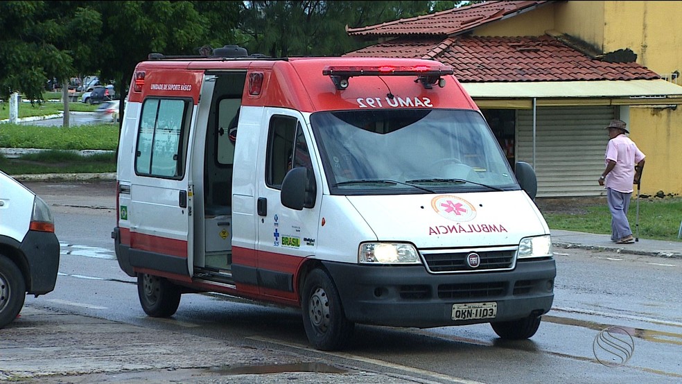 Serviço do Samu  — Foto: Reprodução/TV Sergipe/Arquivo