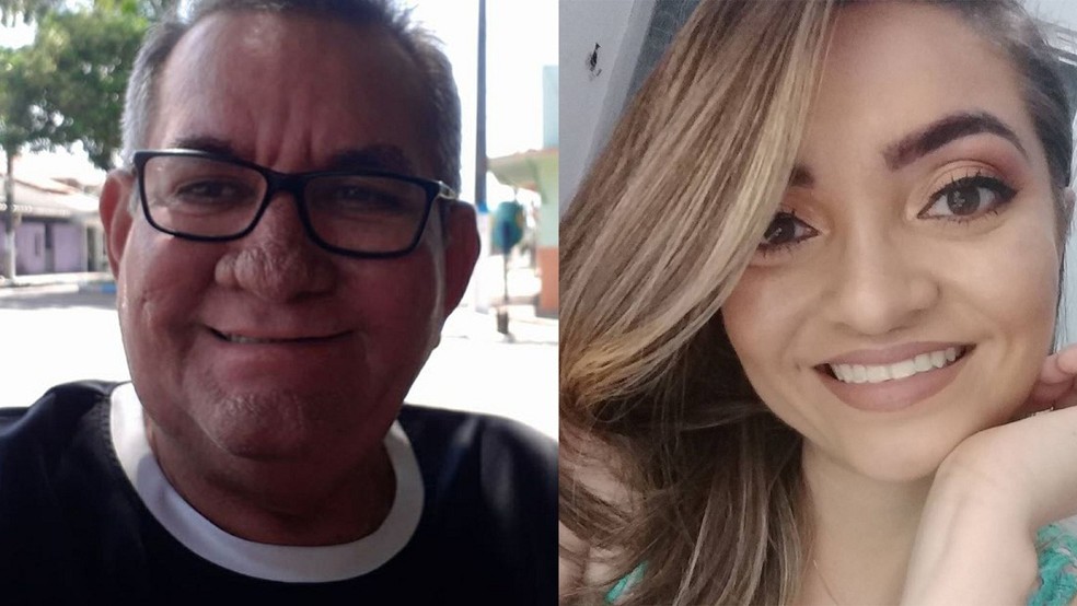 Luiz Carlos de Carvalho Barra e a filha dele, a médica Paula Eloá Carneiro Barra  — Foto: Reprodução/Redes Sociais