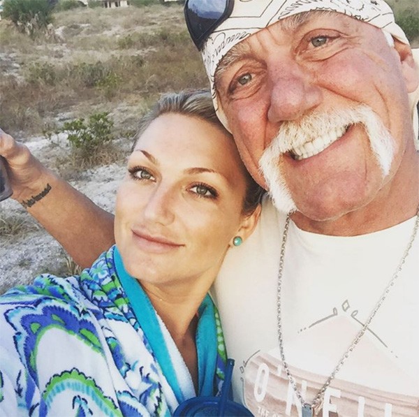 Brooke Hogan Ellen e Hulk Hogan (Foto: Instagram)