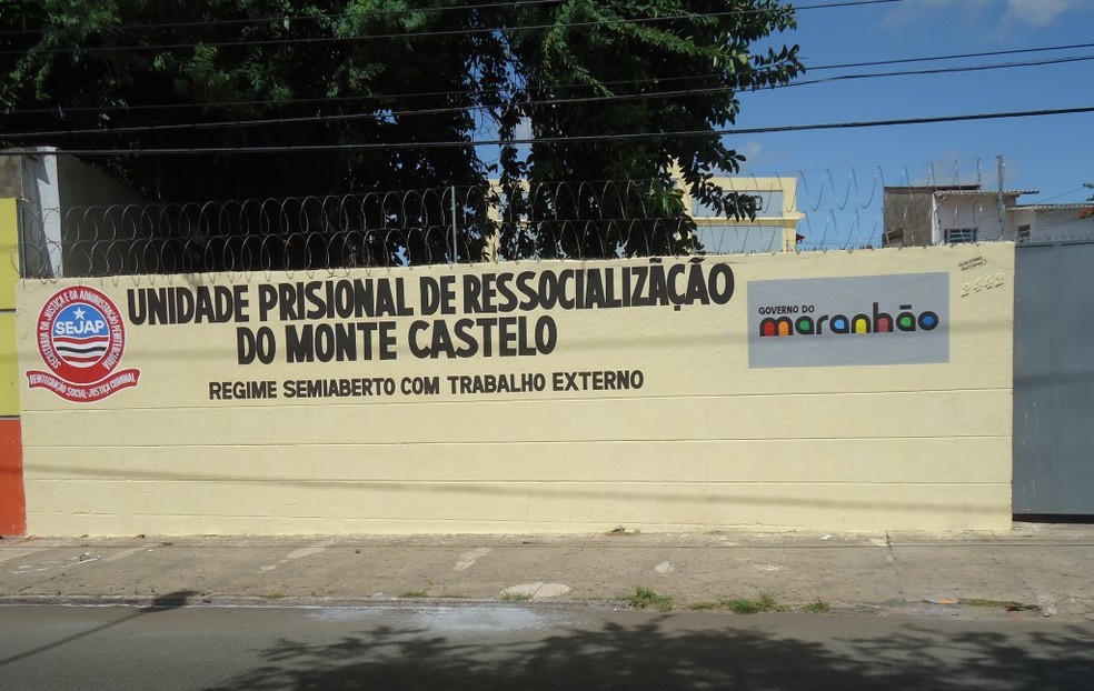 Anderson Rocha trabalha na Unidade de Ressocialização do Monte Castelo, em São Luís — Foto: Divulgação / Seap
