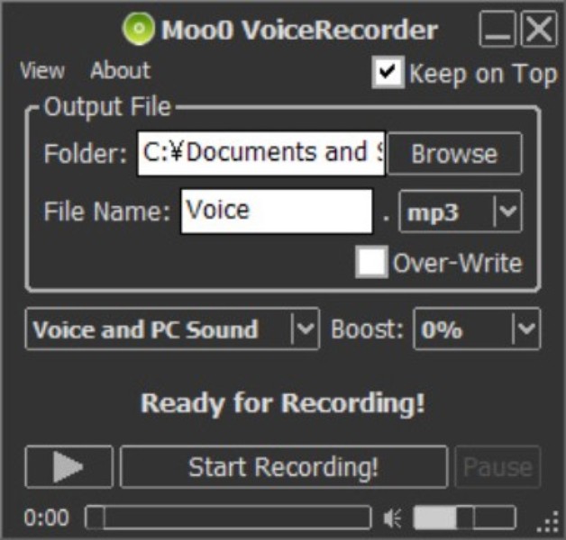 Moo0 Voice Recorder Download TechTudo