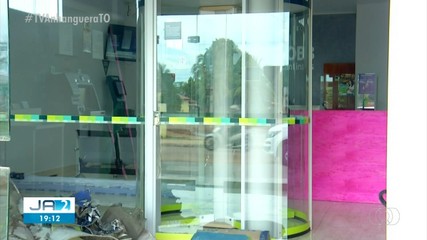 Polícia procura por suspeitos de furto em banco em Barrolândia