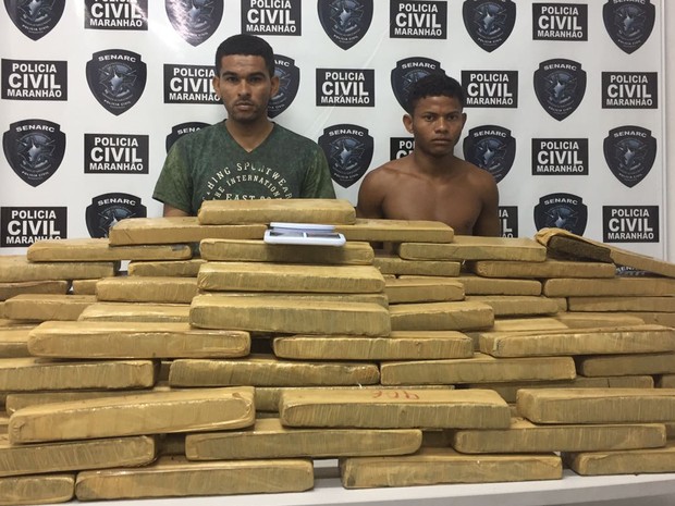 Jamilson Vieira Araujo e Cícero Cardoso Rodrigues foram encaminhados para o Centro de Triagem de Pedrinhas em São Luís (MA) (Foto: Divulgação/Senarc) Jamilson Vieira Araujo e Cícero Cardoso Rodrigues foram encaminhados para o Centro de Triagem de Pedrinhas em São Luís (MA) (Foto: Divulgação/Senarc)