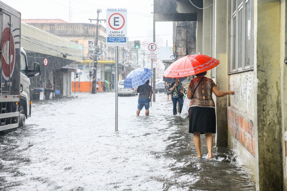  Nos quatro primeiros dias já choveu em mais de 70 municípios em intervalo de 24h. — Foto: José Leomar/SVM