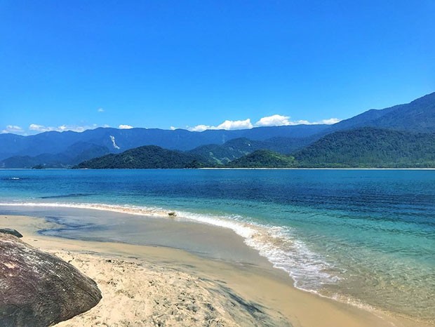 Ilha de Jurubá ou dos Pelados, em Paraty, no Rio de Janeiro (Foto: Reprodução/Instagram)