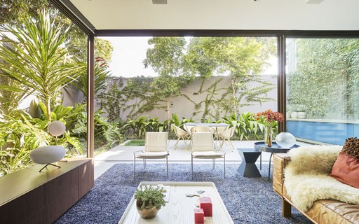 Uma casa integrada ao verde em plena cidade de São Paulo - Casa Vogue
