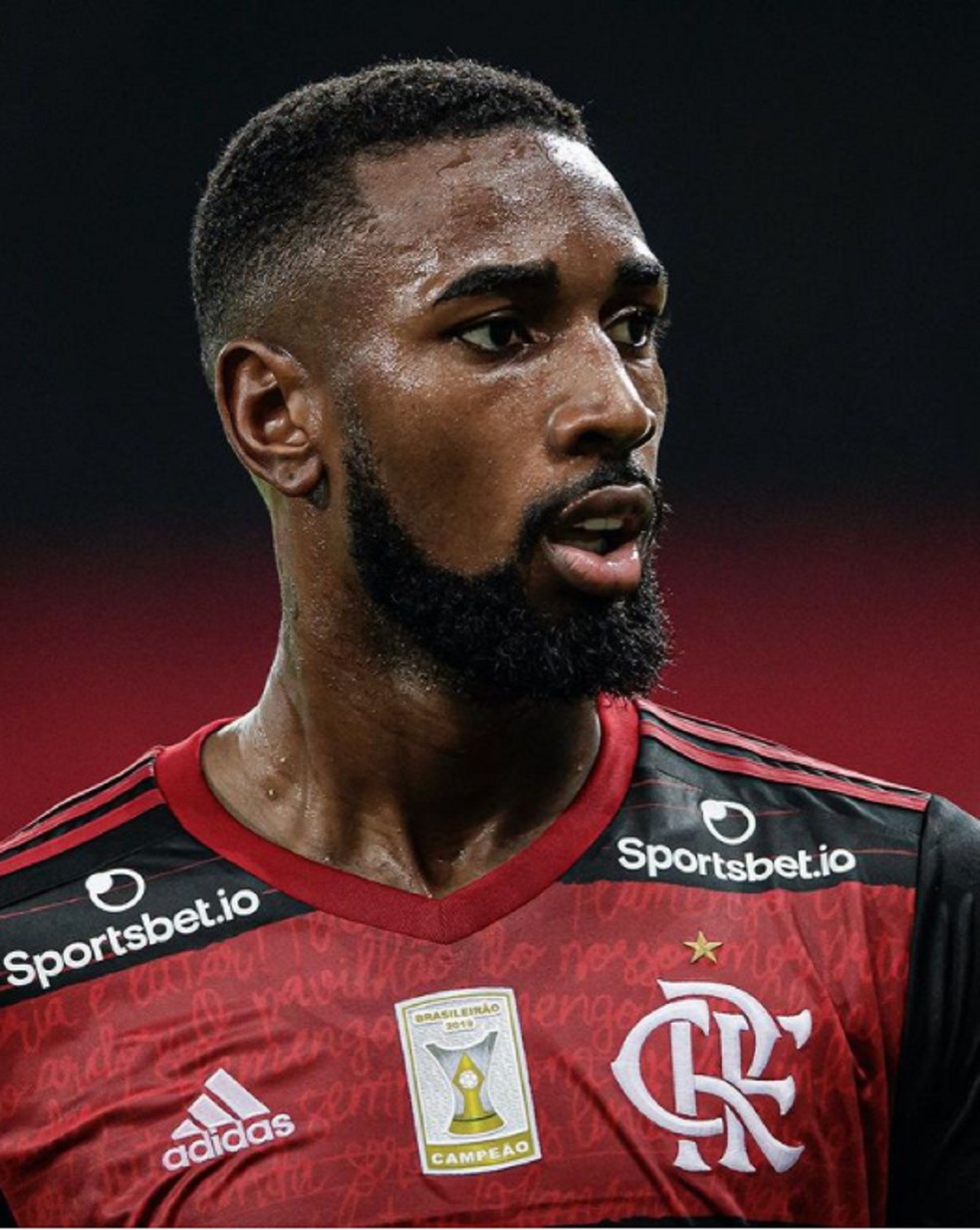 Gerson, volante do Flamengo — Foto: Divulgação