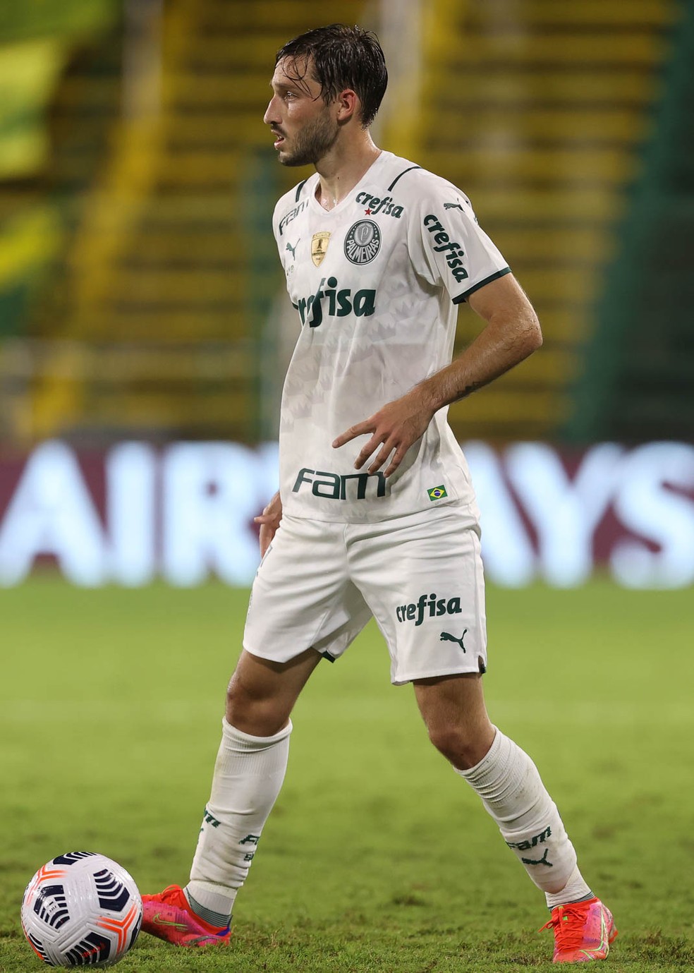 Matías Viña, lateral-esquerdo do Palmeiras — Foto: Cesar Greco / Ag. Palmeiras