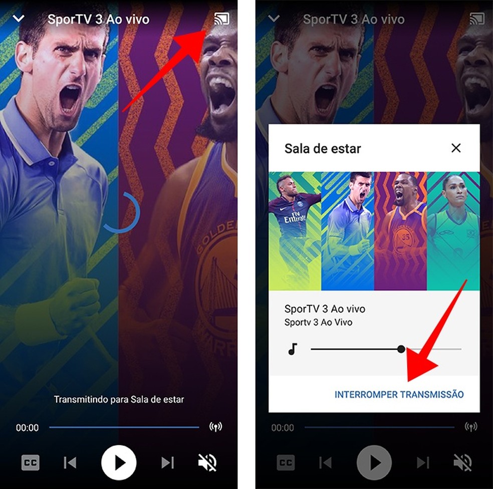 Como Assistir Ao Sportv Play Na Tv Com O Chromecast Media Centers Techtudo