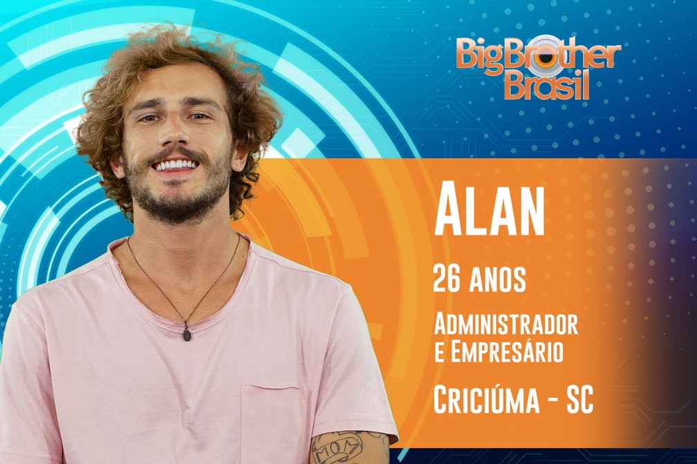 Alan Barbosa, BBB19 — Foto: Divulgação