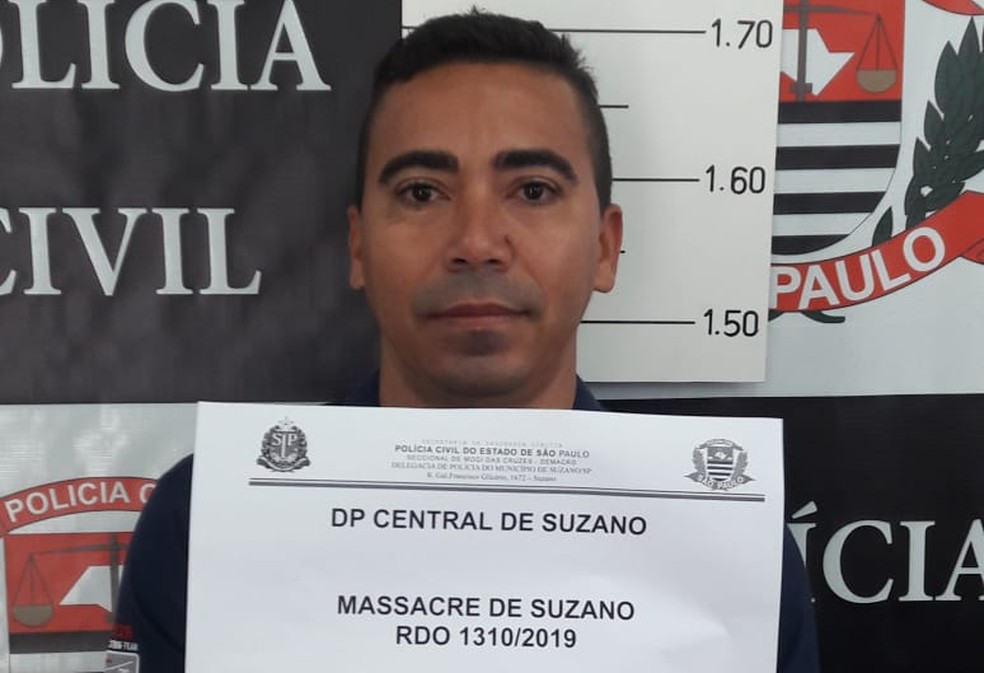 Tathiano Oliveira de Queiroz foi preso nesta quinta (11) por suspeita de envolvimento no massacre da Raul Brasil — Foto: Polícia Civil/Divulgação