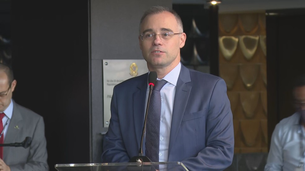 André Luiz Mendonça, ministro da Justiça e Segurança Pública — Foto: TV Globo/Reprodução