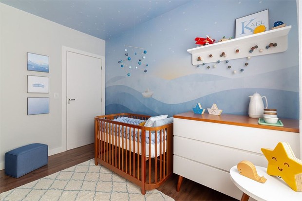 Kayky Brito mostra o quarto do primeiro filho, Kael (Foto: Reprodução / Instagram)
