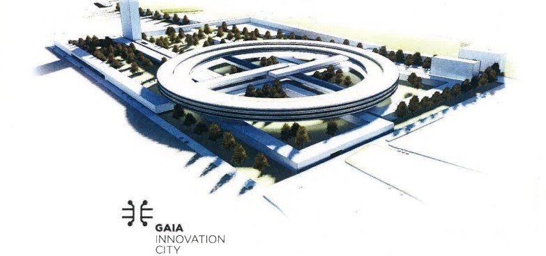 Projeto do Gaia Innovation City em Portugal