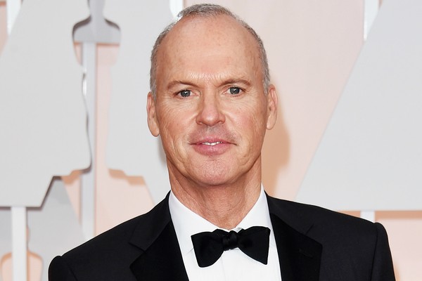 Michael Keaton na cerimônia de entrega do Oscar. (Foto: Getty Images)