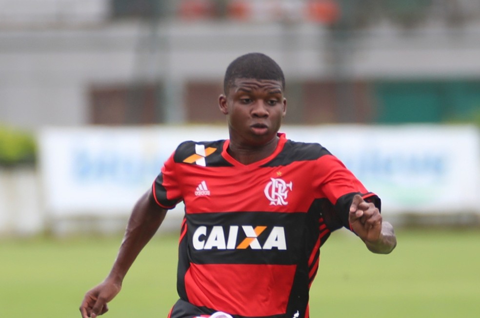 Lincoln Correa, capixaba do Sub-17 do Flamengo (Foto: Gilvan de Souza / Flamengo)