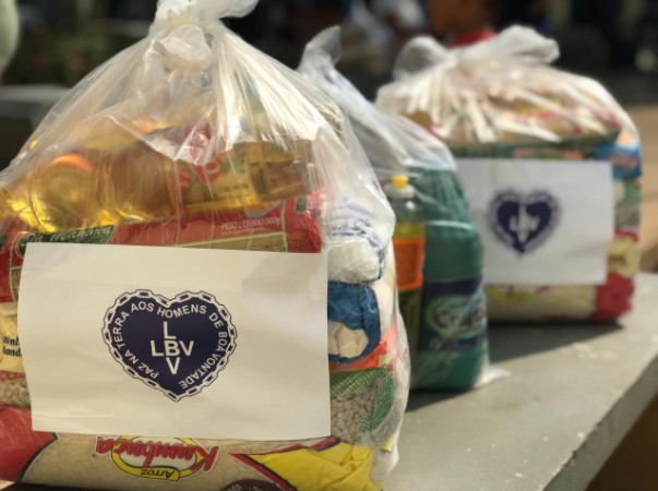 Em mais uma ação no AC, LBV entrega mais de 300 cestas básicas a famílias carentes de Rio Branco
