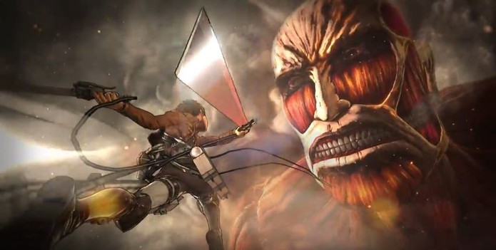 Attack on Titan será lançado para PS3, PS4 e PS Vita (Foto: Reprodução/YouTube)