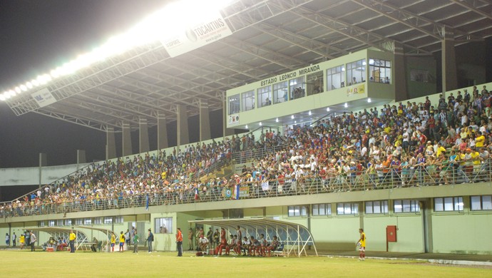 Estádio Mirandão, em Araguaína (Foto: Lucas Ferreira/TV Anhanguera)