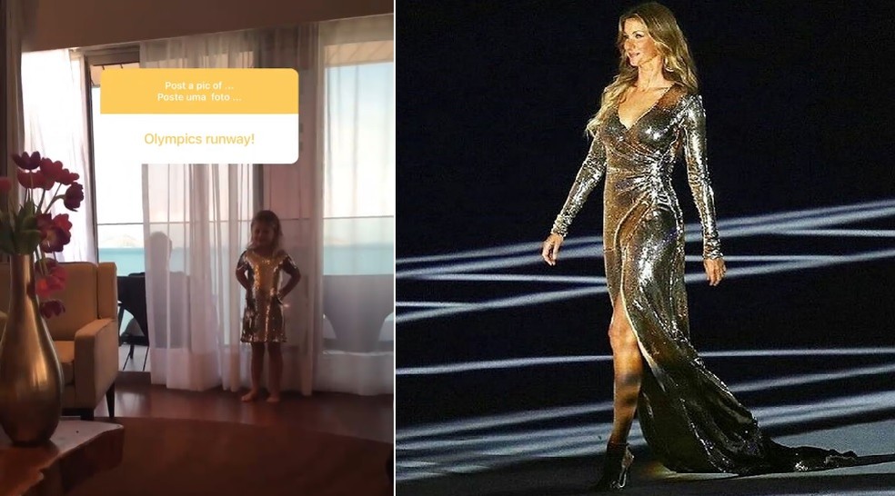 Gisele Bundchen Mostra A Filha Desfilando Com Look Parecido Com O Seu Famosos Gshow