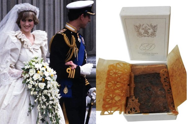 Após 41 anos, bolo de casamento do príncipe Charles e Diana vai a leilão (Foto: Reprodução/ Dore and Rees/ Getty)