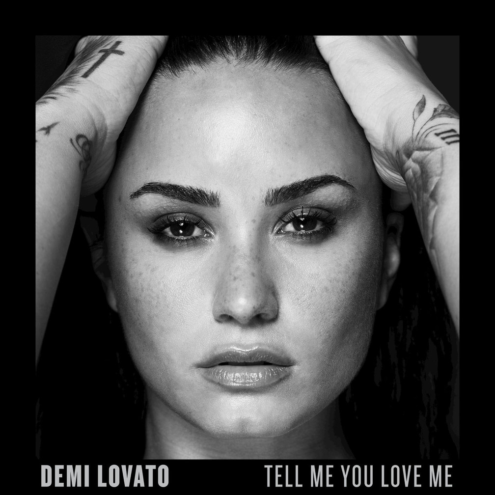 Demi Lovato na capa de 'Tell me you love me' (Foto: Divulgação)