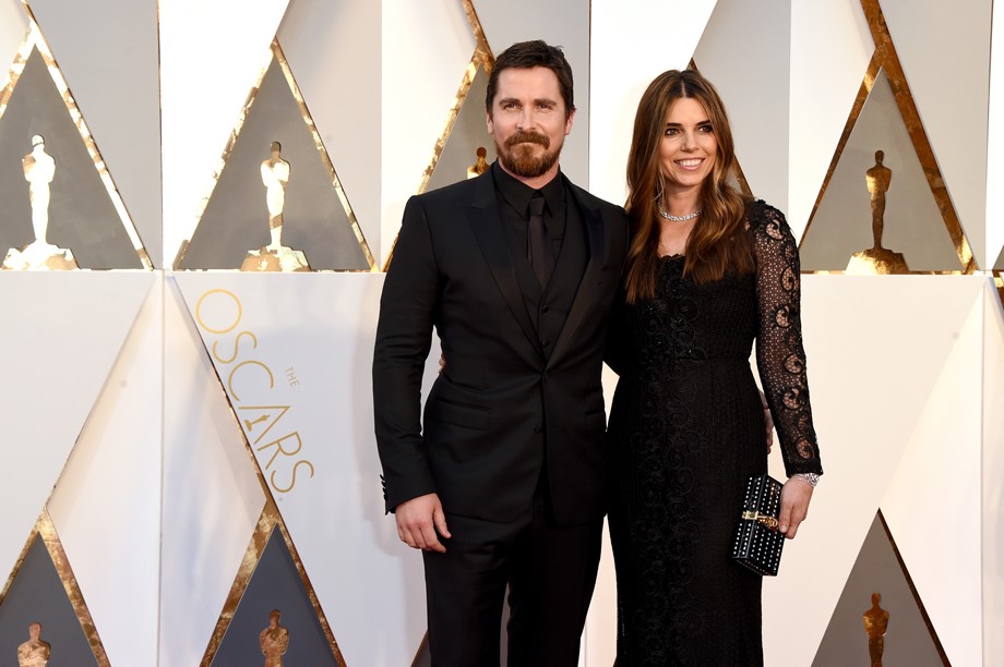 Christian Bale e sua esposa, Sibi Blazic (Foto: Getty Images)