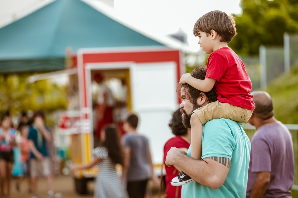 Domingo na Arena acontece na parte externa da Arena das Dunas, em Natal — Foto: Brunno Martins