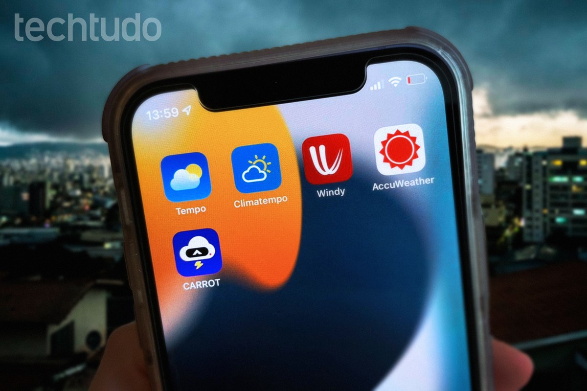6 apps de clima para verificar a previsão do tempo