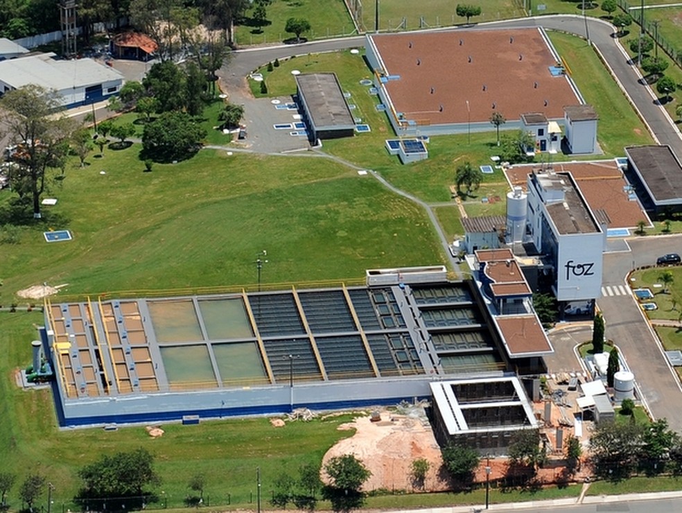 Esta&ccedil;&atilde;o de Tratamento de &Aacute;gua (ETA) de Limeira &mdash; Foto: Wagner Morente