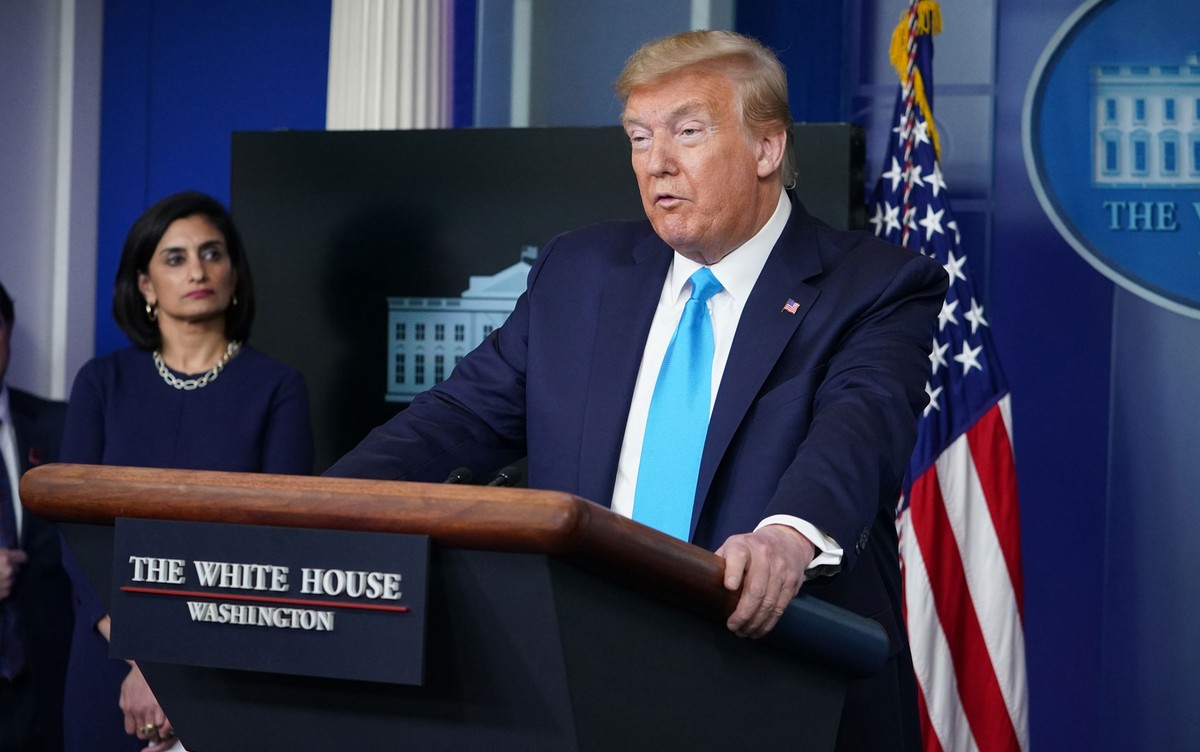 Trump diz que suspenderá contribuição financeira dos EUA à OMS