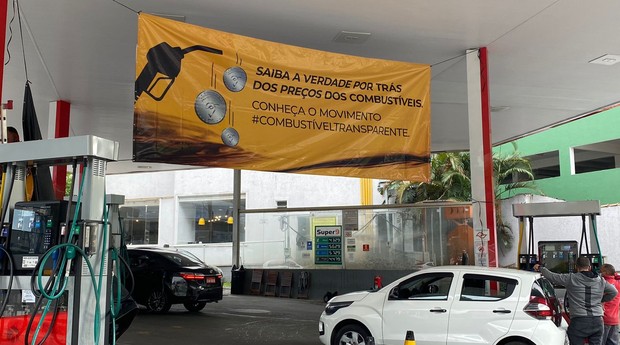 Posto Super 9, no centro de São Paulo, vendeu o litro de gasolina a R$ 0,40 (Foto: Divulgação/AbriLivre)