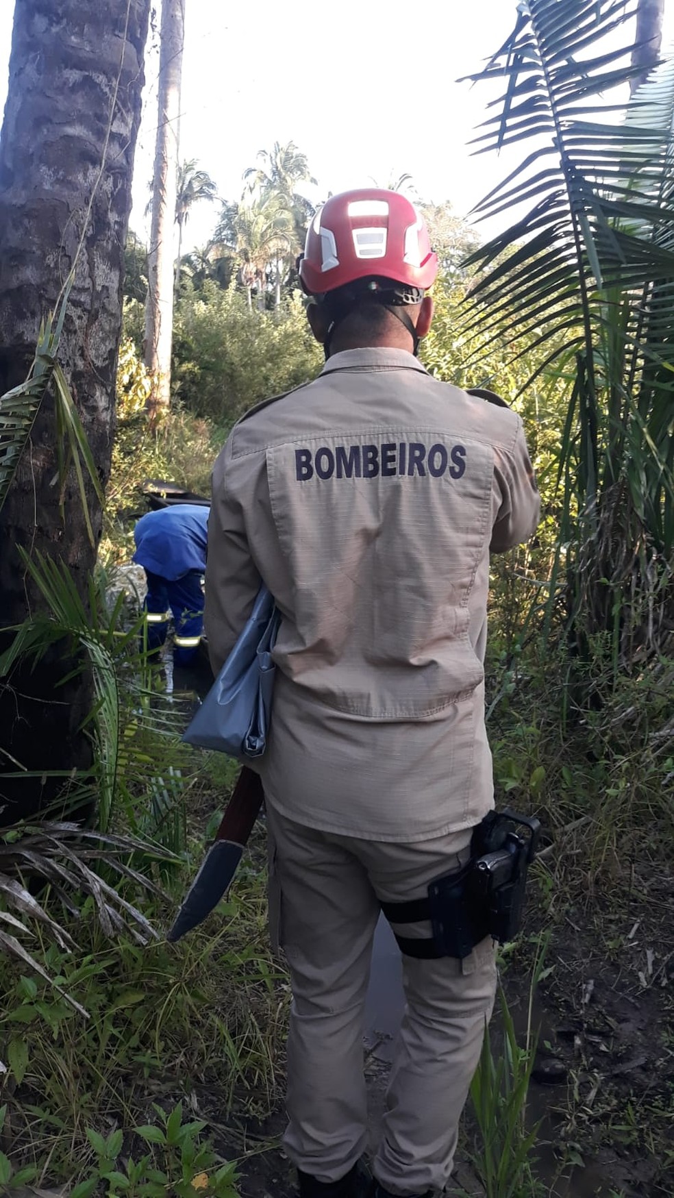 Pescador morre após cair dentro de rio no Maranhão; vítima sofreu um mal súbito — Foto: Divulgação/15ªCIBM