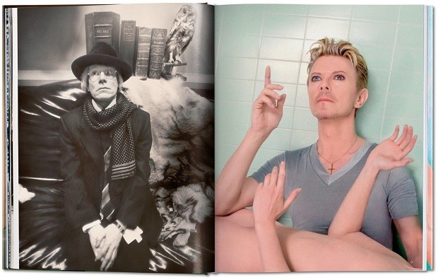 David Bowie é outros dos retratados (Foto: Divulgação)