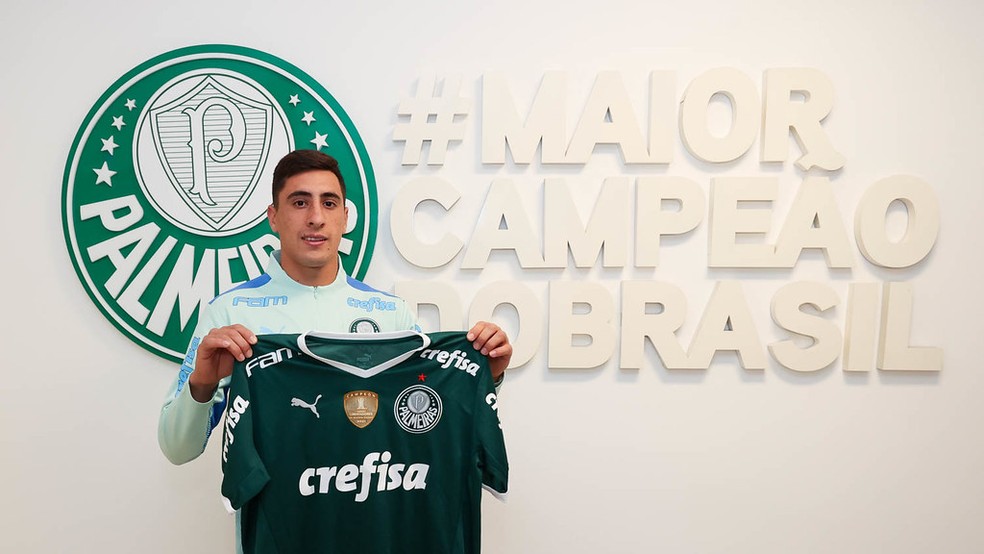 Merentiel, atacante do Palmeiras � Foto: Cesar Greco / Ag. Palmeiras