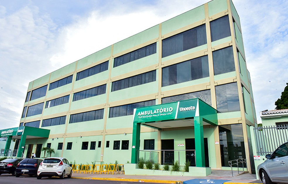 Ambulatório Médico “Professora Ana Cardoso Maia de Oliveira Lima” é um dos cenários de aprendizado para os cursos da saúde — Foto: Marketing Unoeste