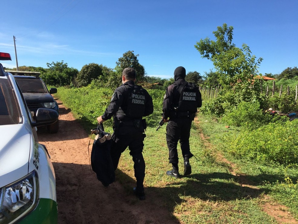 Suspeitos de negociar carros e imóveis para lavar dinheiro de tráfico de drogas são presos no Norte do Piauí — Foto: Polícia Federal