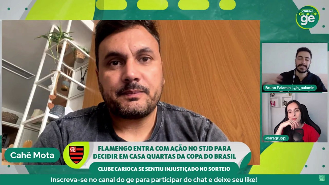 Cahê Mota comenta polêmica após sorteio da Copa do Brasil: “Houve falha de comunicação da CBF”