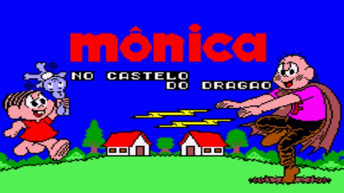 Mônica no Castelo do Dragão para Master System originalmente era um jogo chamado Wonder Boy in Monster Land (Foto: Reprodução/Alvanista)
