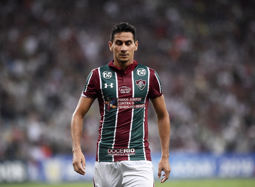 Ganso, meia do Fluminense — Foto: André Durão