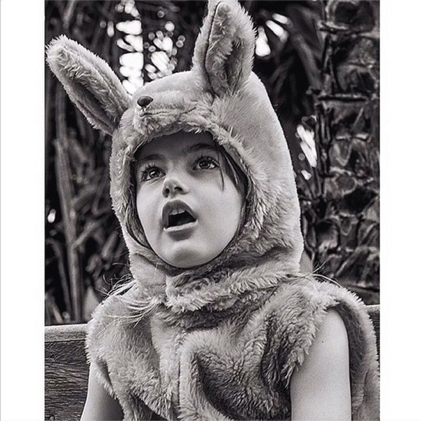 Anja vestida de raposinha (Foto: Reprodução / Instagram)