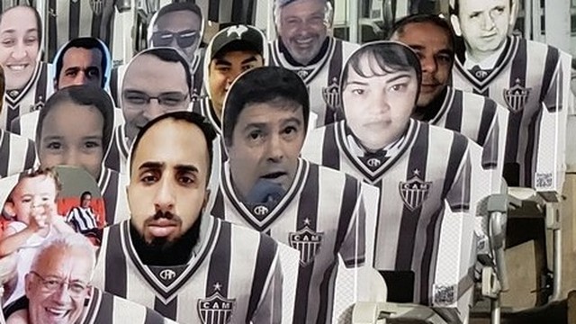 Itair representado entre os torcedores de papel do Atlético-MG